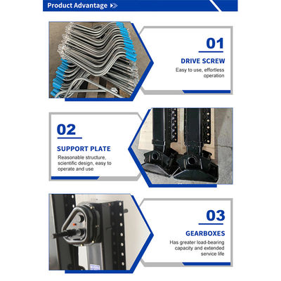 Truck Trailer Jack Landing Leg Gear voor Semi-Trailers Heavy Duty Parts Landing Gear Gear Food Type A